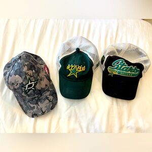 Dallas Stars Caps Bundle of 3!